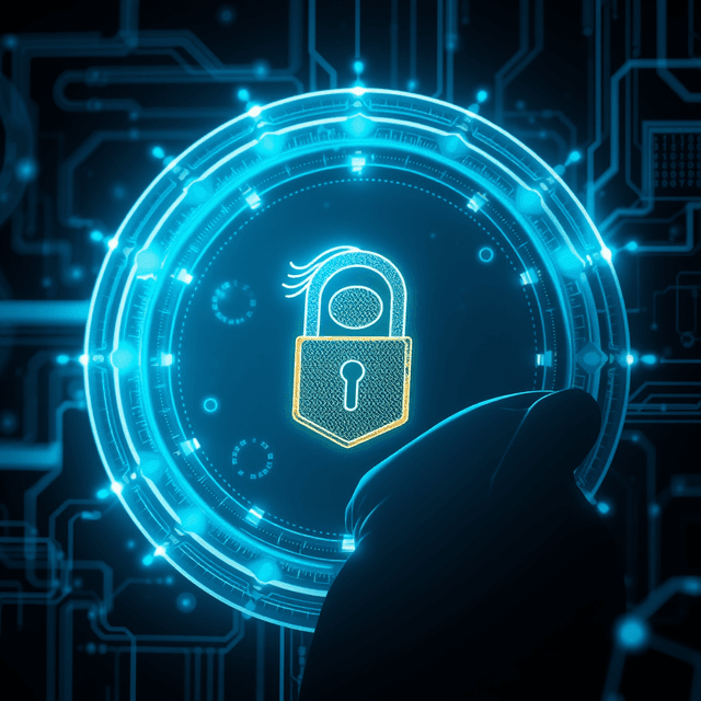 child safety icon, abstract data streams, policy document, sharp tech-noir photography style, cool steel blues