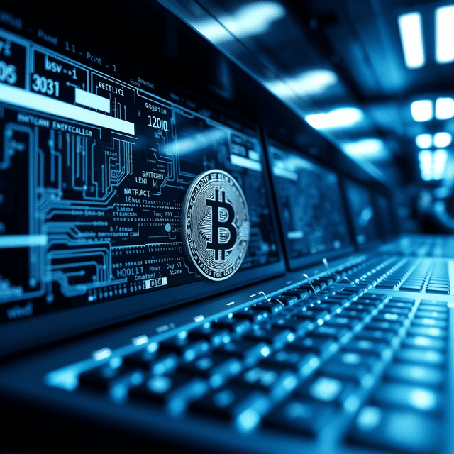 cryptocurrency exchange, data breach, dark web, sharp tech-noir photography style, cool steel blues and white highlights