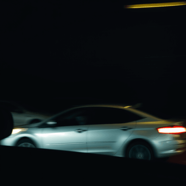 car, speed, phone, motion blur, dark moody tones