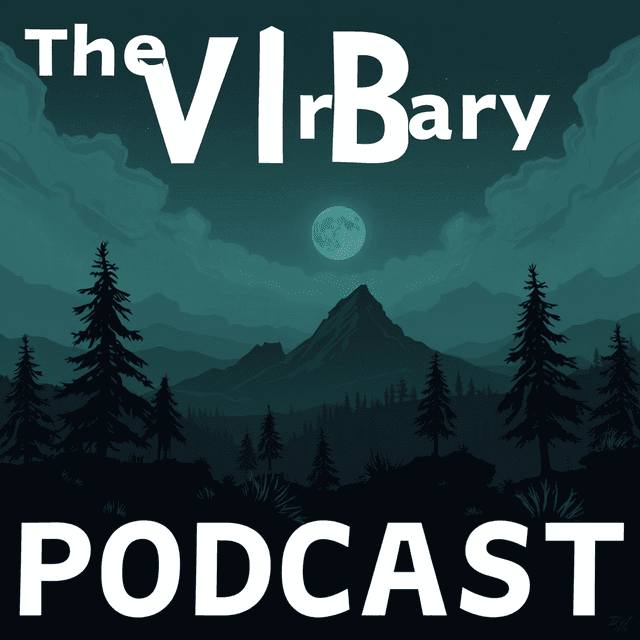 vibe, visionary, podcast, dark moody tones, editorial illustration