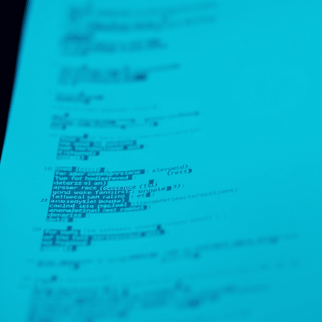 AI research paper, abstract, appendix, computer code, curious and analytical feel, cool blue and teal tones