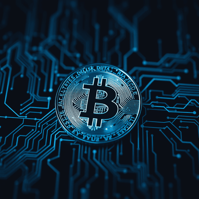 cryptocurrency coin, data breach, dark web, sharp tech-noir photography style, cool steel blues